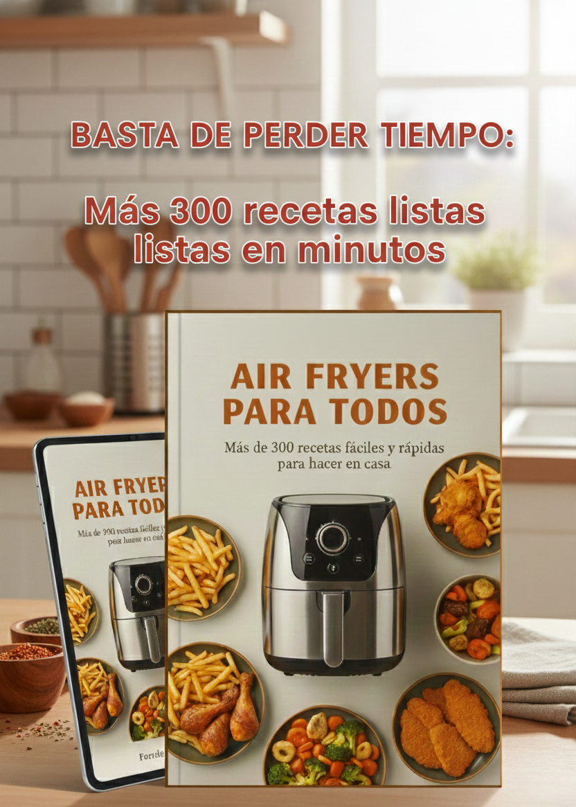 ¡Libro digital  ”Air Fryers para todos”!